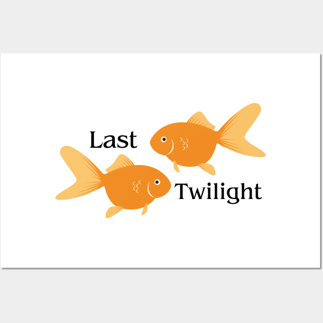 JimmySea Last Twilight Vice Versa Goldfish Wall Art by LambiePies